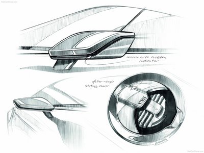 Audi e-tron Spyder Concept 2010 stickers 681015