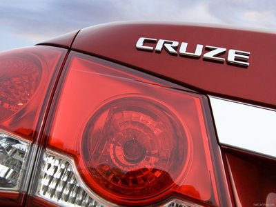 Chevrolet Cruze 2011 metal framed poster