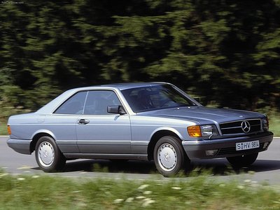 Mercedes-Benz S-Class Coupe 1981 poster