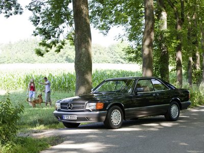 Mercedes-Benz S-Class Coupe 1981 magic mug #NC228201