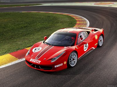 Ferrari 458 Challenge 2011 poster