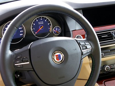 Alpina BMW B5 Bi-Turbo 2011 tote bag