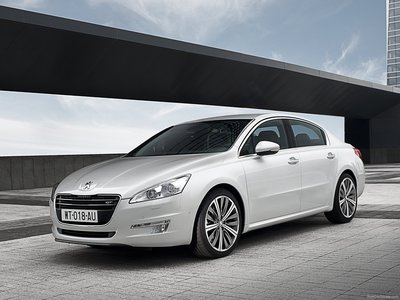 Peugeot 508 2011 Poster with Hanger