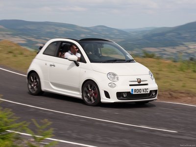 Fiat 500C Abarth 2011 mouse pad