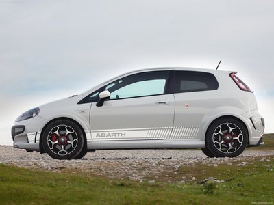 Fiat Punto Evo Abarth 2011 Poster with Hanger