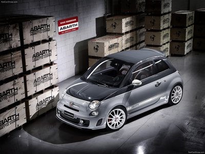 Fiat 500C Abarth esseesse 2011 Poster with Hanger