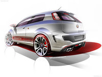 Fiat Punto Evo Abarth 2011 Mouse Pad 684114