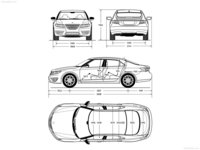 Saab 9-5 Sedan 2010 Mouse Pad 685443