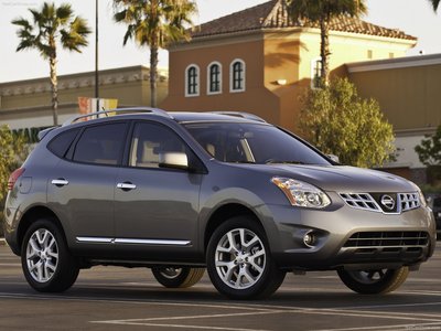 Nissan Rogue 2011 canvas poster
