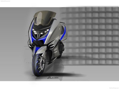 BMW Scooter C Concept 2010 mouse pad