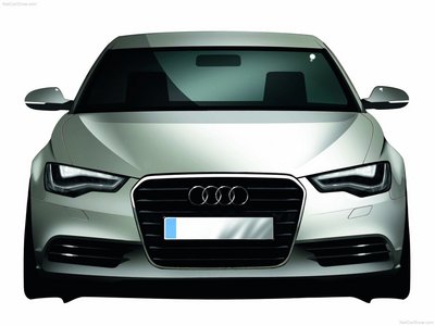 Audi A6 2012 poster