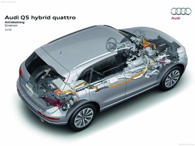 Audi Q5 Hybrid quattro 2012 Poster with Hanger
