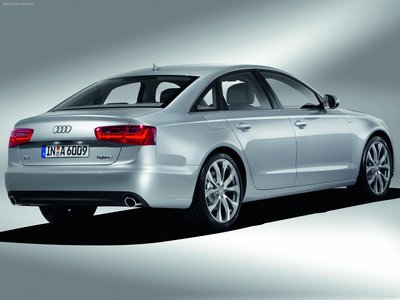 Audi A6 Hybrid 2012 Poster with Hanger
