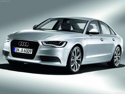 Audi A6 Hybrid 2012 Poster with Hanger