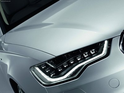 Audi A6 Hybrid 2012 canvas poster