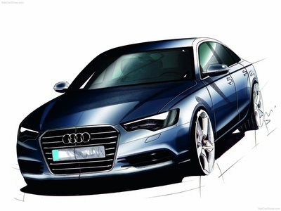 Audi A6 2012 stickers 686321