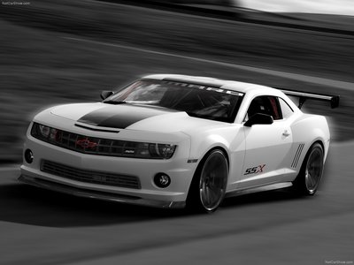 Chevrolet Camaro SSX Concept 2010 Poster with Hanger