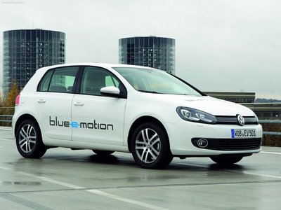 Volkswagen Golf blue-e-motion Concept 2010 poster