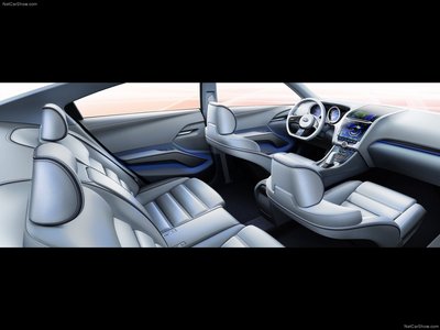 Subaru Impreza Concept 2010 canvas poster