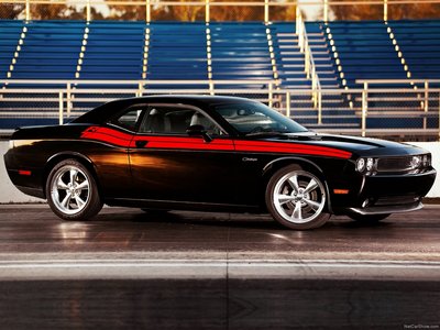 Dodge Challenger RT 2011 canvas poster