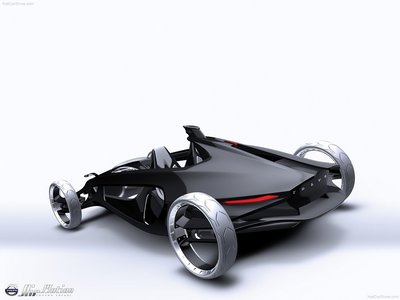 Volvo Air Motion Concept 2010 canvas poster
