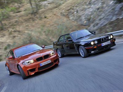 BMW 1-Series M Coupe 2011 canvas poster