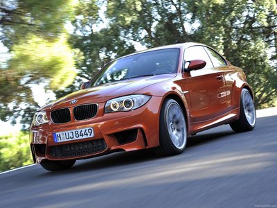 BMW 1-Series M Coupe 2011 Poster with Hanger