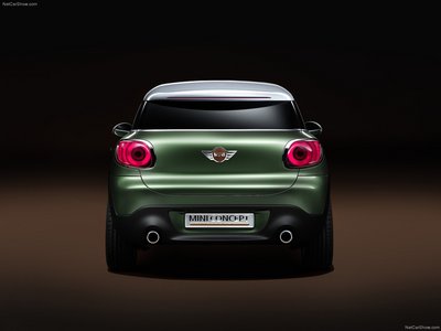 Mini Paceman Concept 2011 wooden framed poster