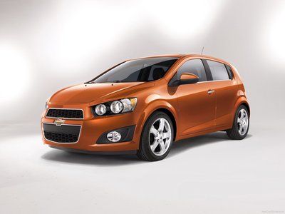 Chevrolet Sonic 2012 canvas poster