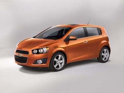 Chevrolet Sonic 2012 Poster with Hanger