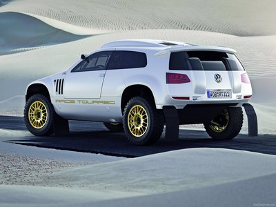 Volkswagen Race Touareg 3 Qatar Concept 2011 metal framed poster