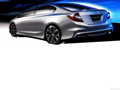Honda Civic Concept 2011 poster