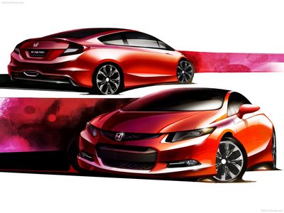Honda Civic Si Concept 2011 tote bag #NC234898