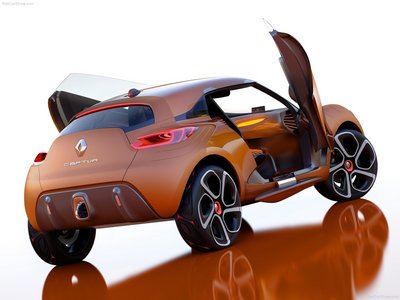 Renault Captur Concept 2011 metal framed poster