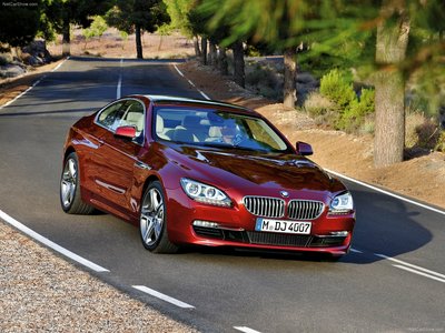 BMW 6-Series Coupe 2012 canvas poster