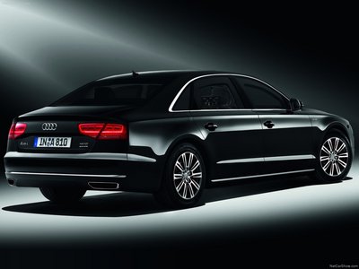 Audi A8 L Security 2012 Poster with Hanger