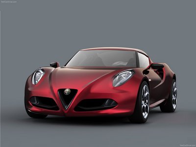 Alfa Romeo 4C Concept 2011 mouse pad