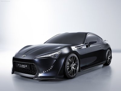 Toyota FT-86 II Concept 2011 canvas poster