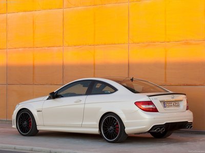 Mercedes-Benz C63 AMG Coupe 2012 mouse pad