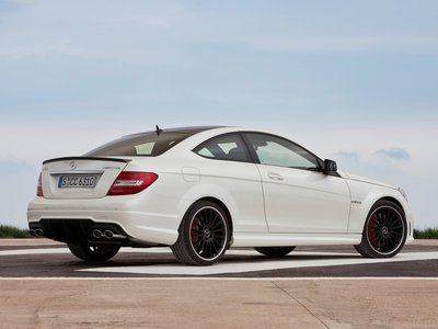Mercedes-Benz C63 AMG Coupe 2012 poster
