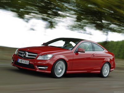 Mercedes-Benz C-Class Coupe 2012 poster