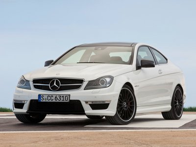 Mercedes-Benz C63 AMG Coupe 2012 tote bag