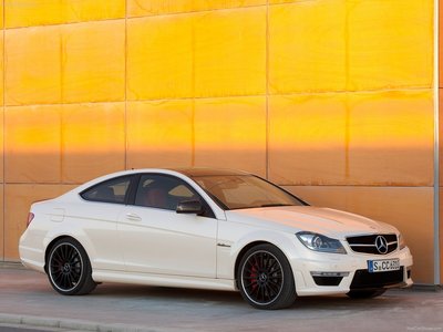 Mercedes-Benz C63 AMG Coupe 2012 mouse pad