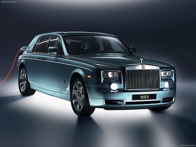 Rolls-Royce 102EX Electric Concept 2011 Poster 700500