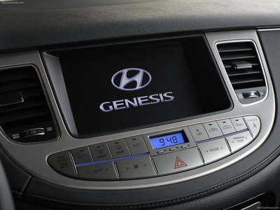 Hyundai Genesis 2012 stickers 701042