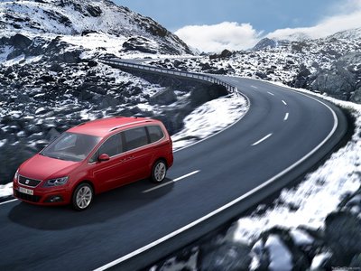 Seat Alhambra 4WD 2012 canvas poster