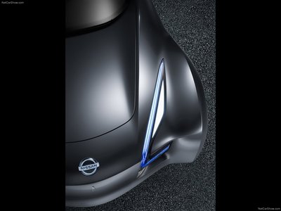 Nissan Esflow Concept 2011 metal framed poster