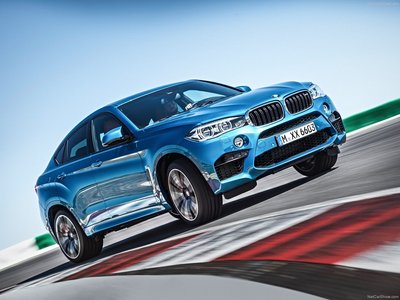 BMW X6 M 2016 Poster with Hanger