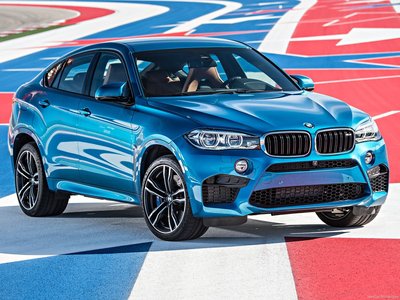BMW X6 M 2016 Poster with Hanger