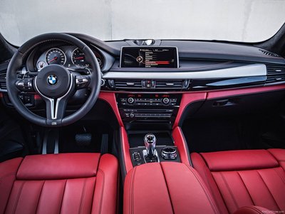 BMW X5 M 2016 metal framed poster